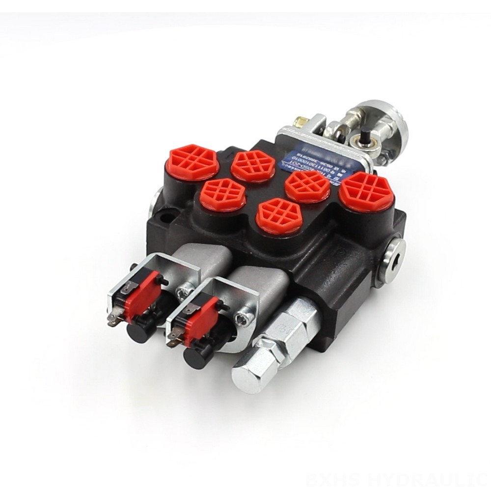 Innovative P40 Micro Switch Joystick 2 Spool Monoblock Directional Valve: Setting Industry Standards image